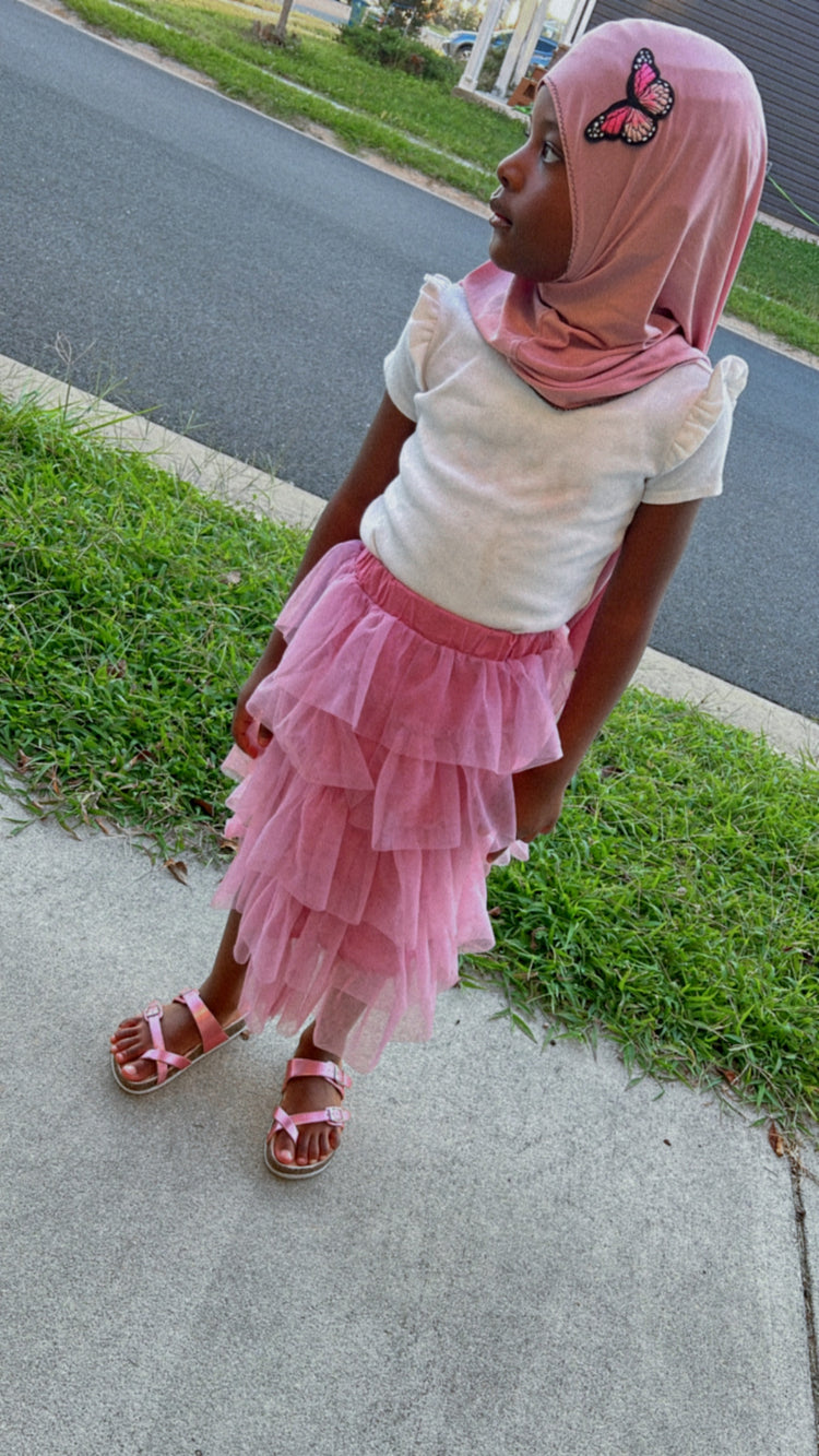 Girls tiered fun skirt
