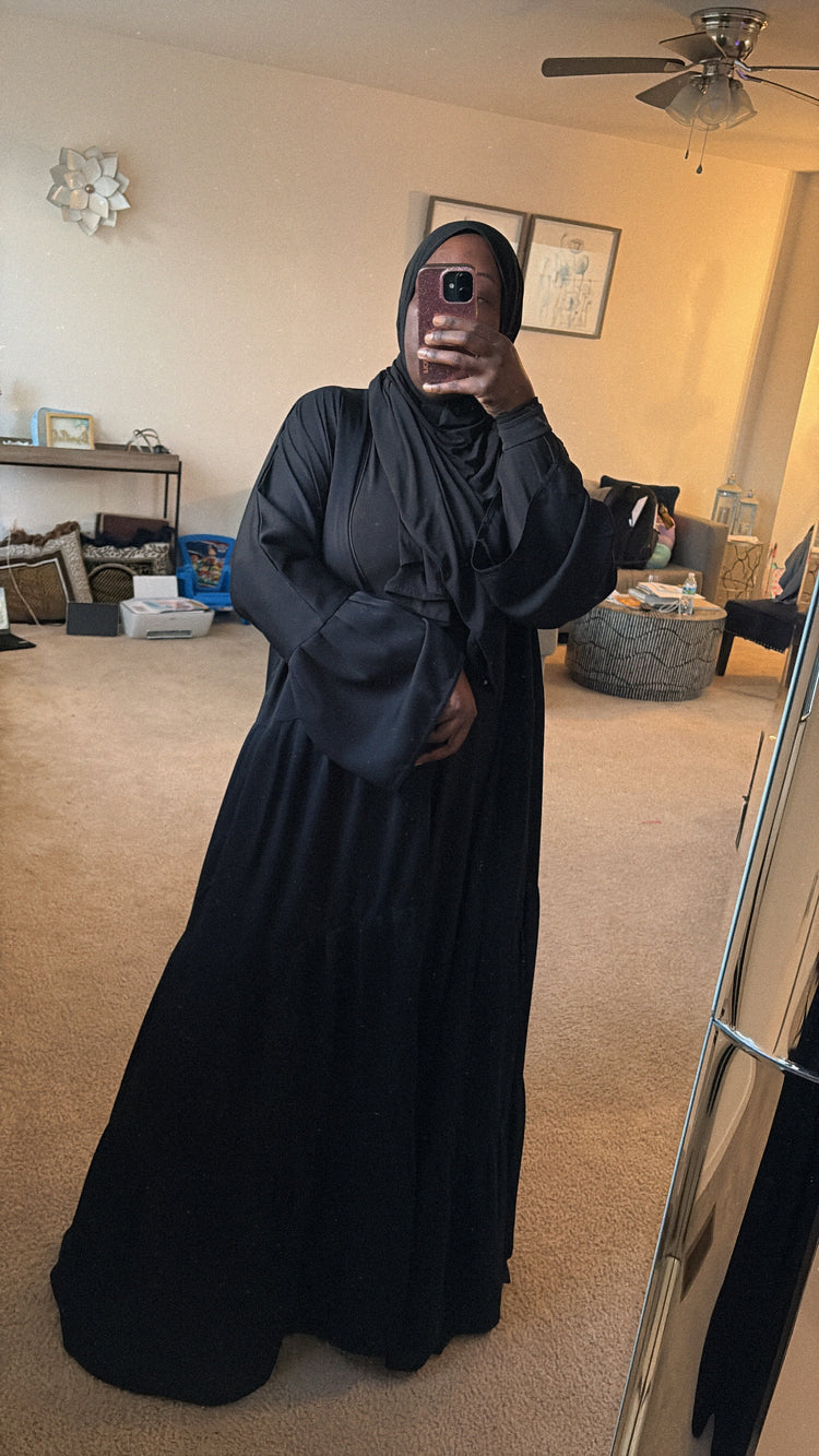Jennah 3 tier abaya