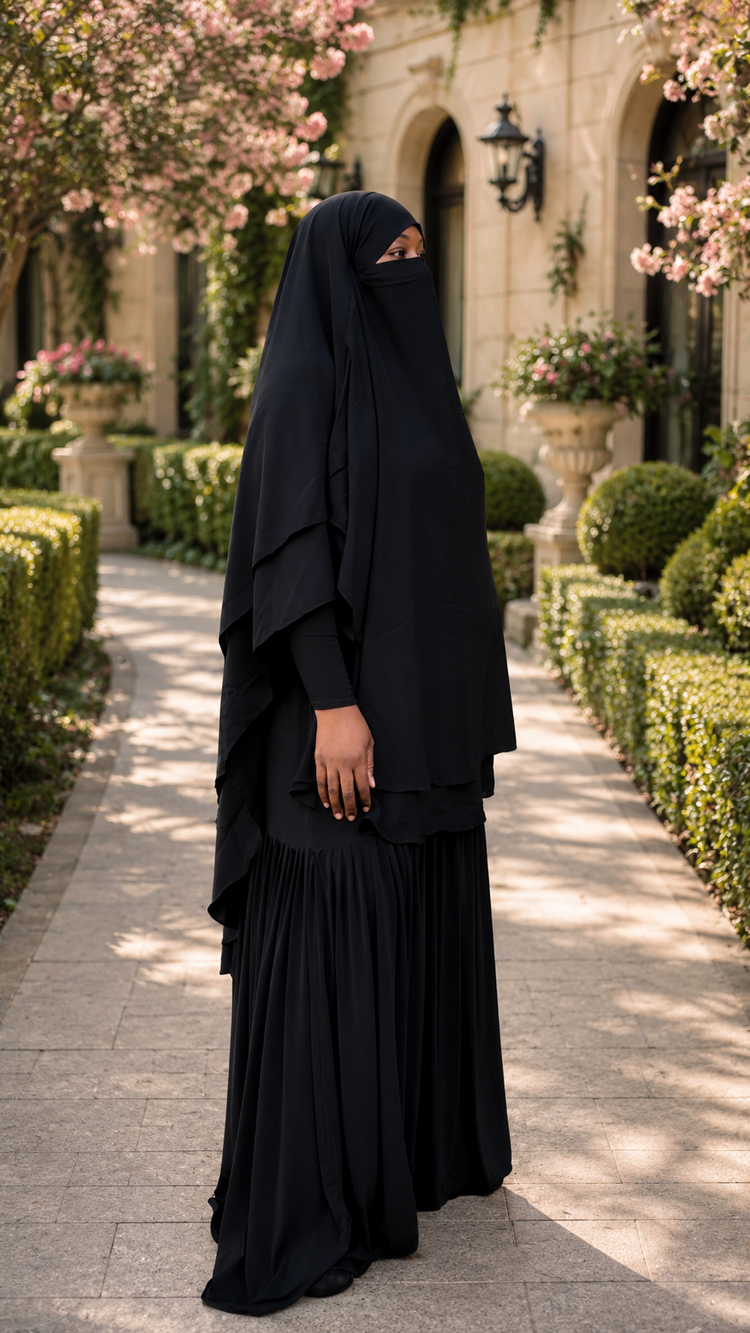 Maysa 2 layer khimar