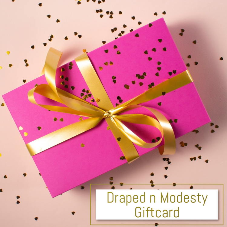 Draped n Modesty giftcard
